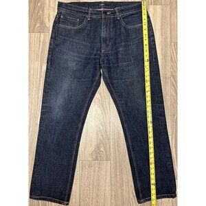 Sean John Clayton Slim Straight Leg Jeans Men's 34x30 Indigo Blue Denim